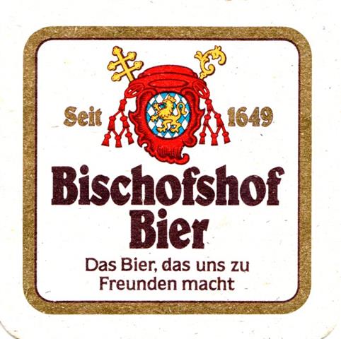 regensburg r-by bischofs was 1-2a (180-bischofshof bier)